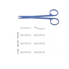 Buy Jacobson Micro Scissors - Flat Handle - Angled Tips Online